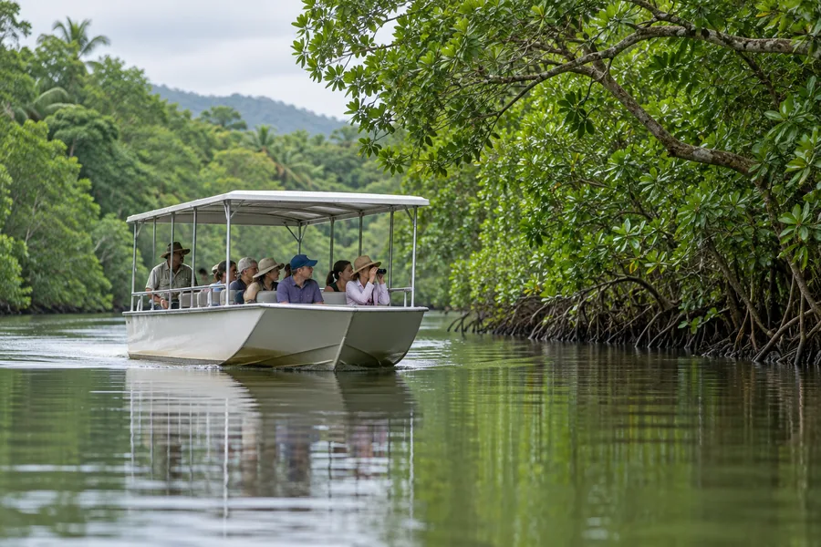 Crociera per osservare la fauna sul fiume Daintree